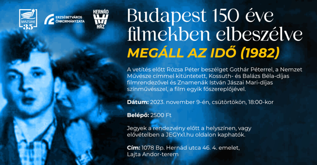 Budapest 150 éve filmekben elbeszélve: Megáll az idő